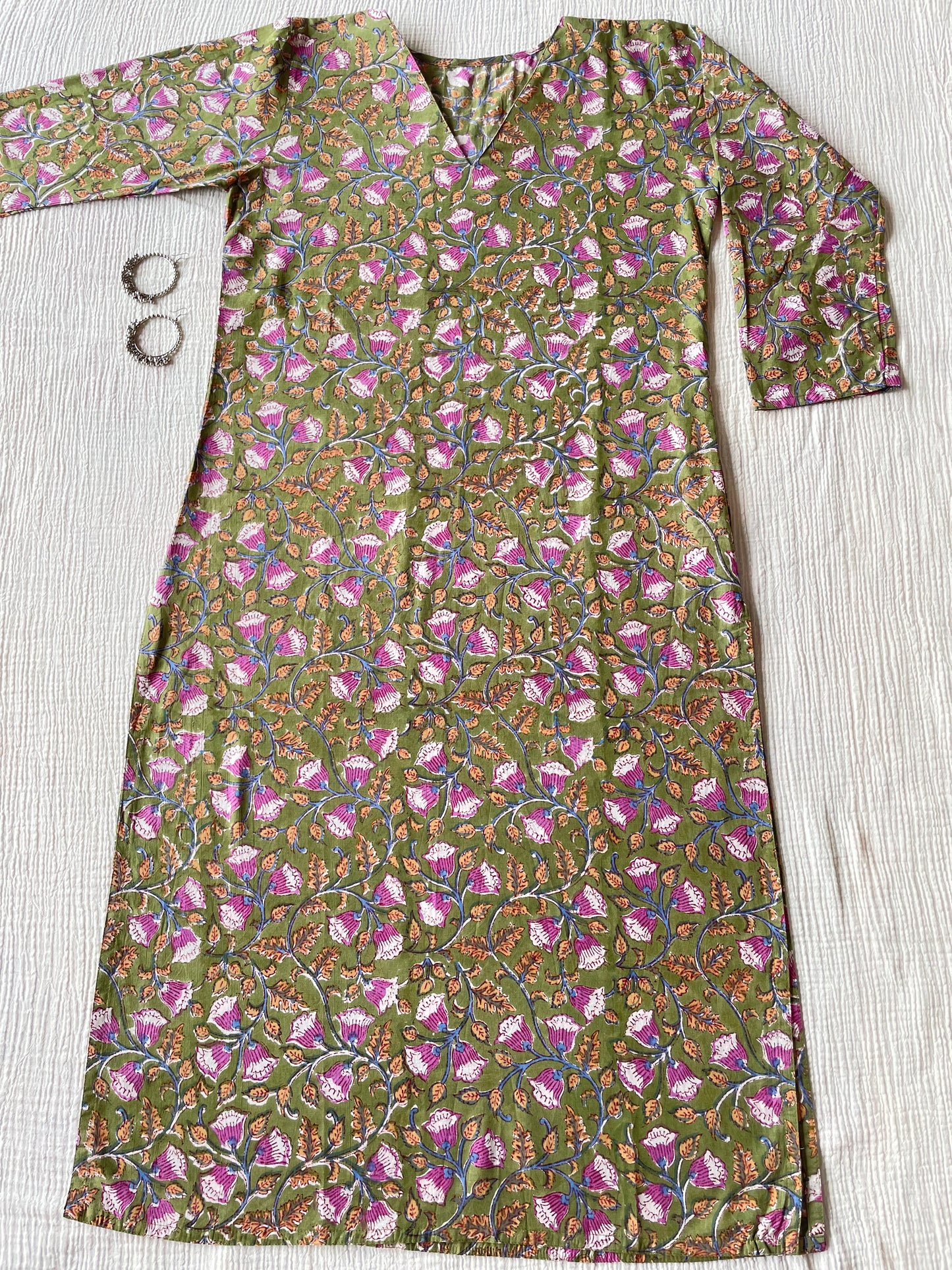 Cotton HandBlock Print Kurta