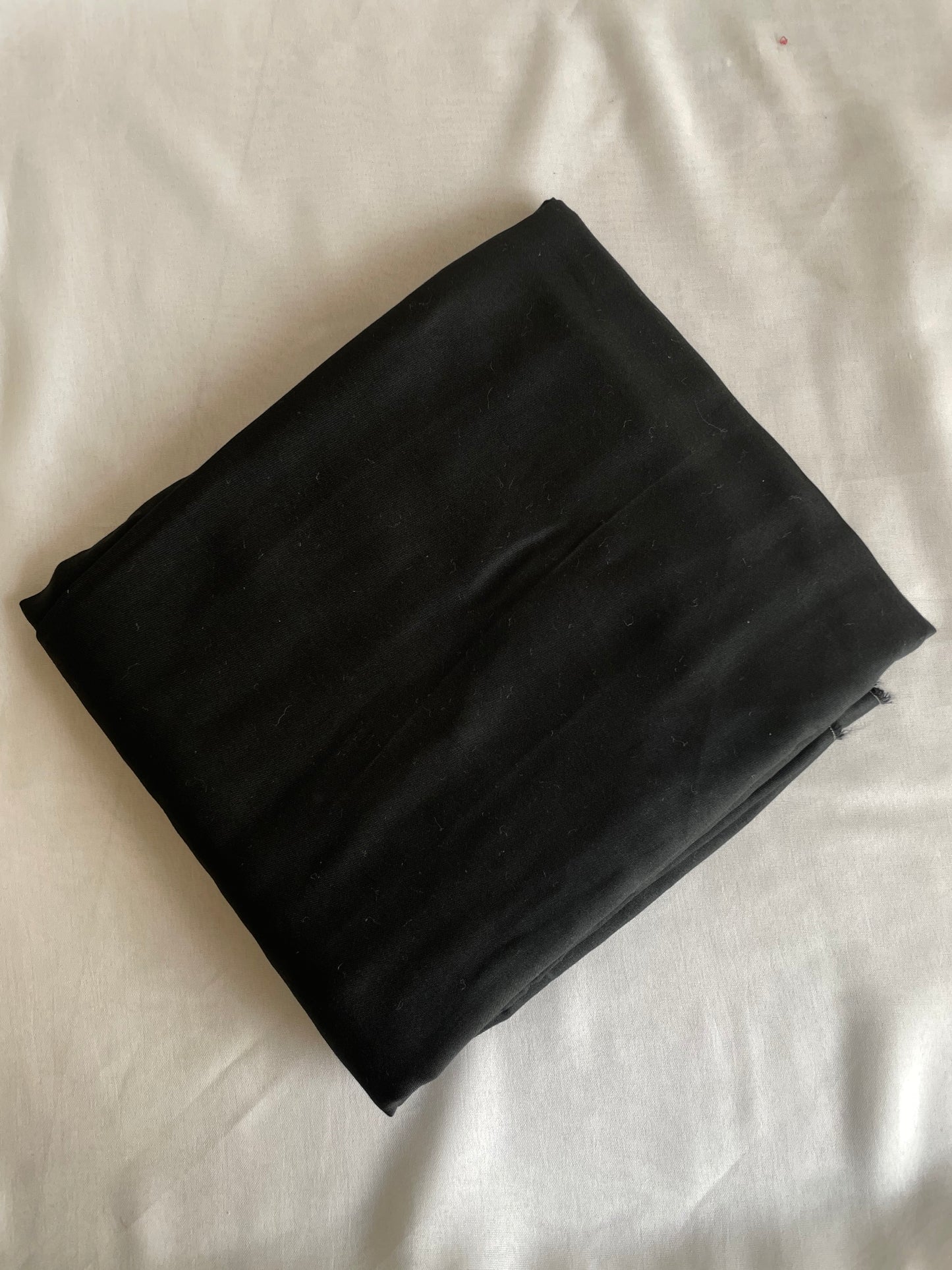 Black Unstitched suit set with cut dana work on neck and Beautiful Embroidered Dupatta