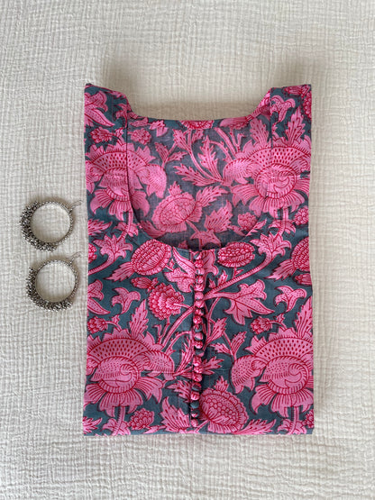 Cotton HandBlock Print Kurta