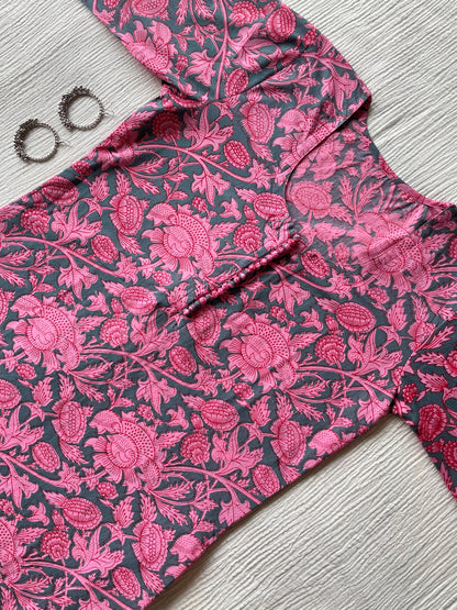 Cotton HandBlock Print Kurta