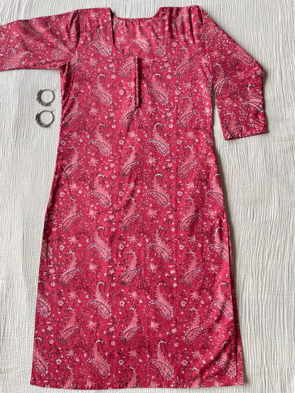Cotton HandBlock Print Kurti