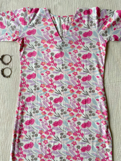 Cotton HandBlock Print Kurta