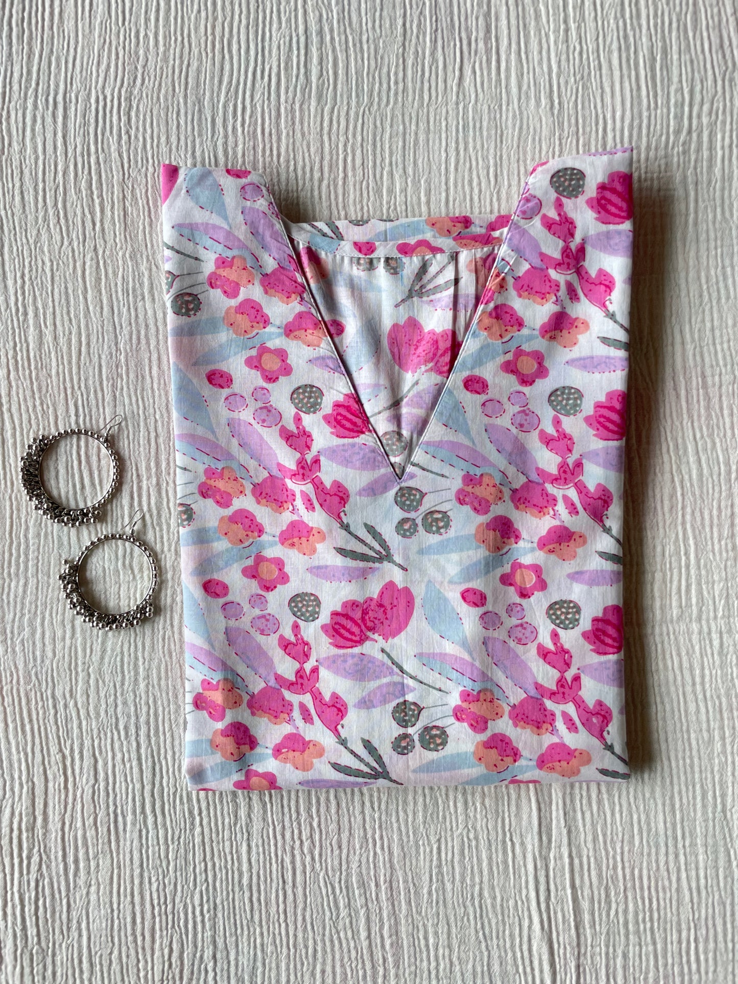 Cotton HandBlock Print Kurta