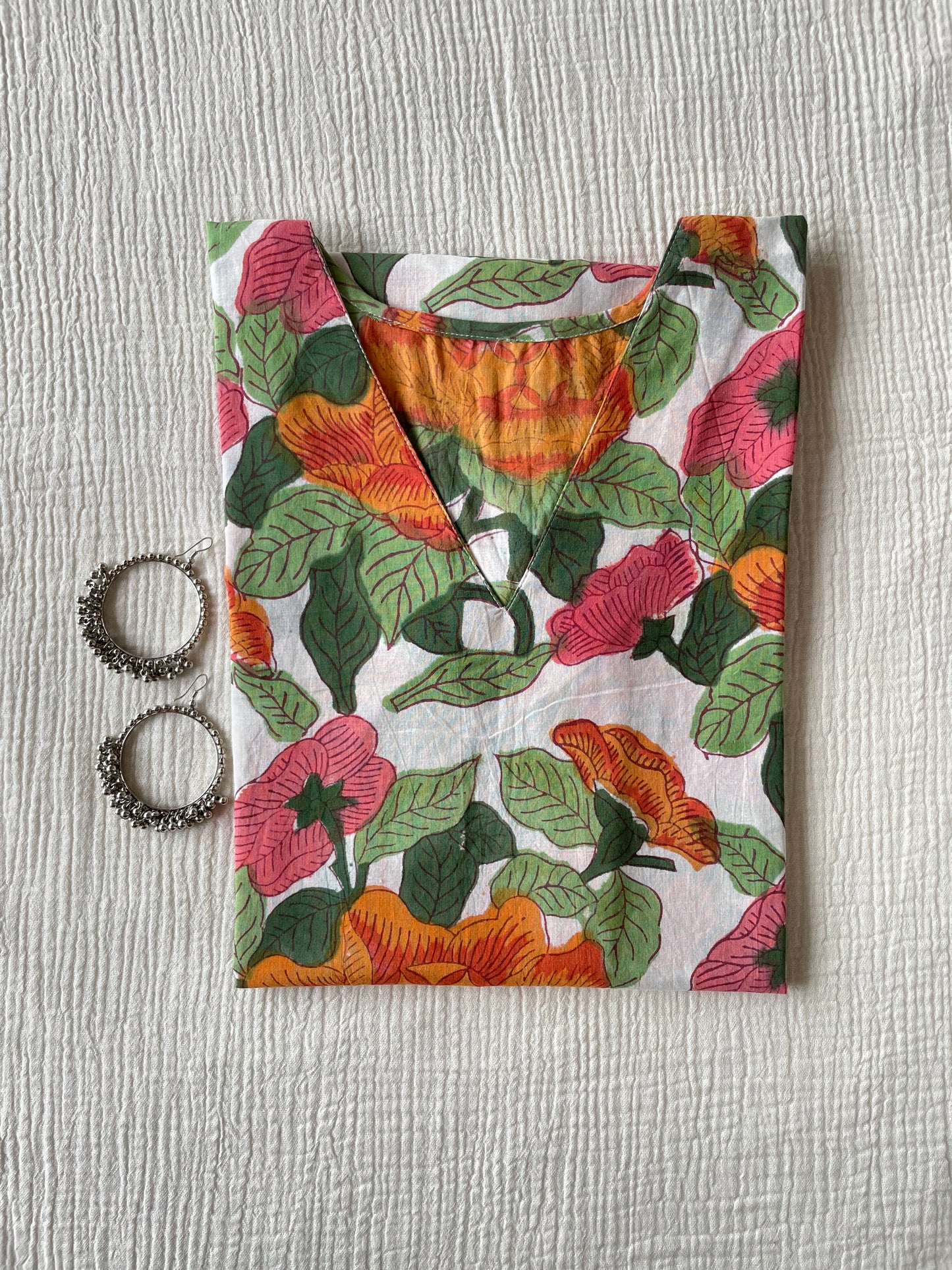 Cotton HandBlock Print Kurta