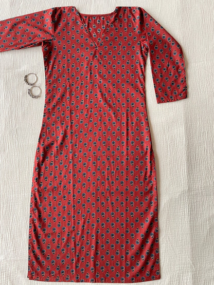 Cotton HandBlock Print Kurta