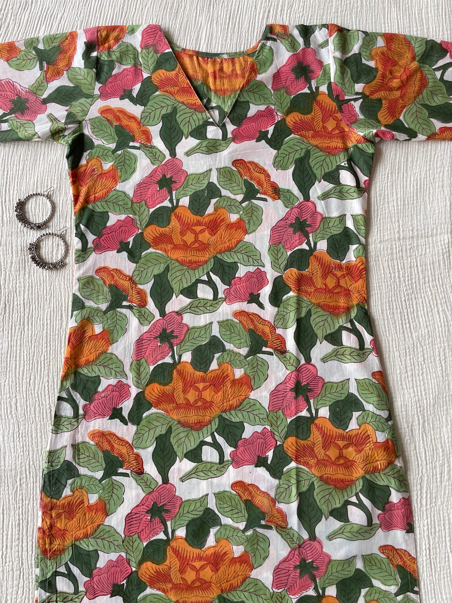 Cotton HandBlock Print Kurta