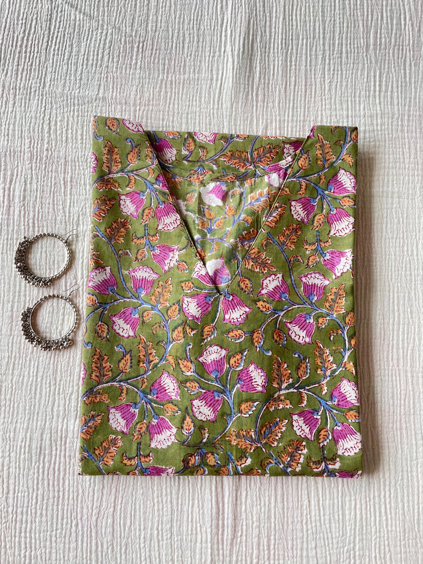 Cotton HandBlock Print Kurta