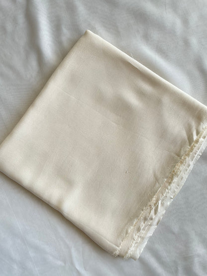 White unstitched suit set with Beautiful embroidery work