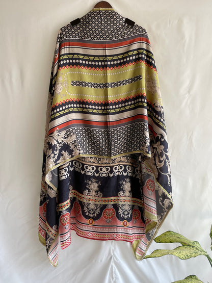 Pakistani style Unstitched suit set with Beautiful Printed Dupatta